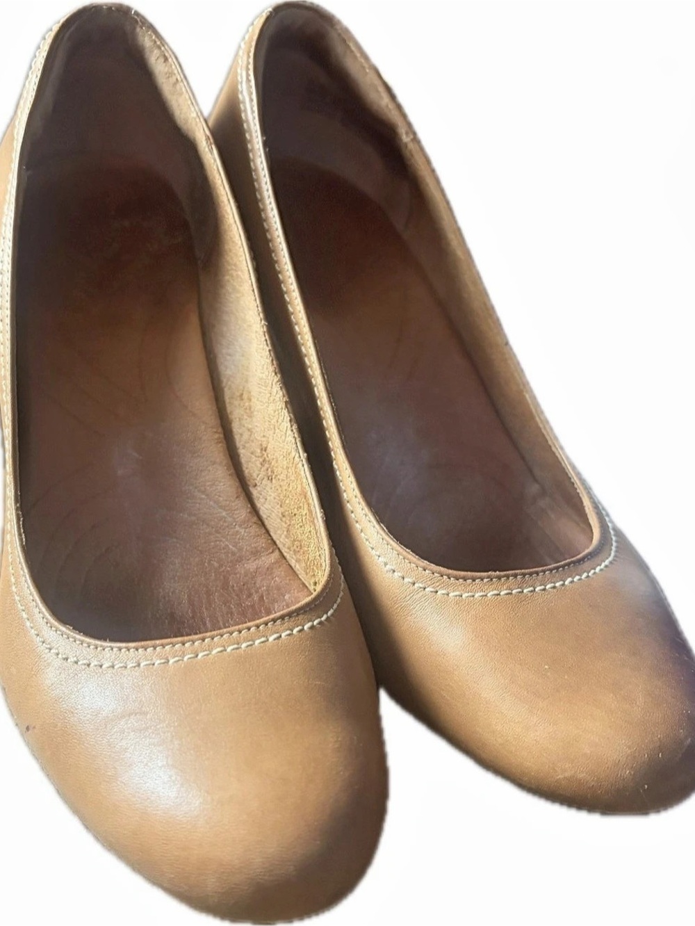 Purity Snow Wedge Pumps in Brown US 7.5 M